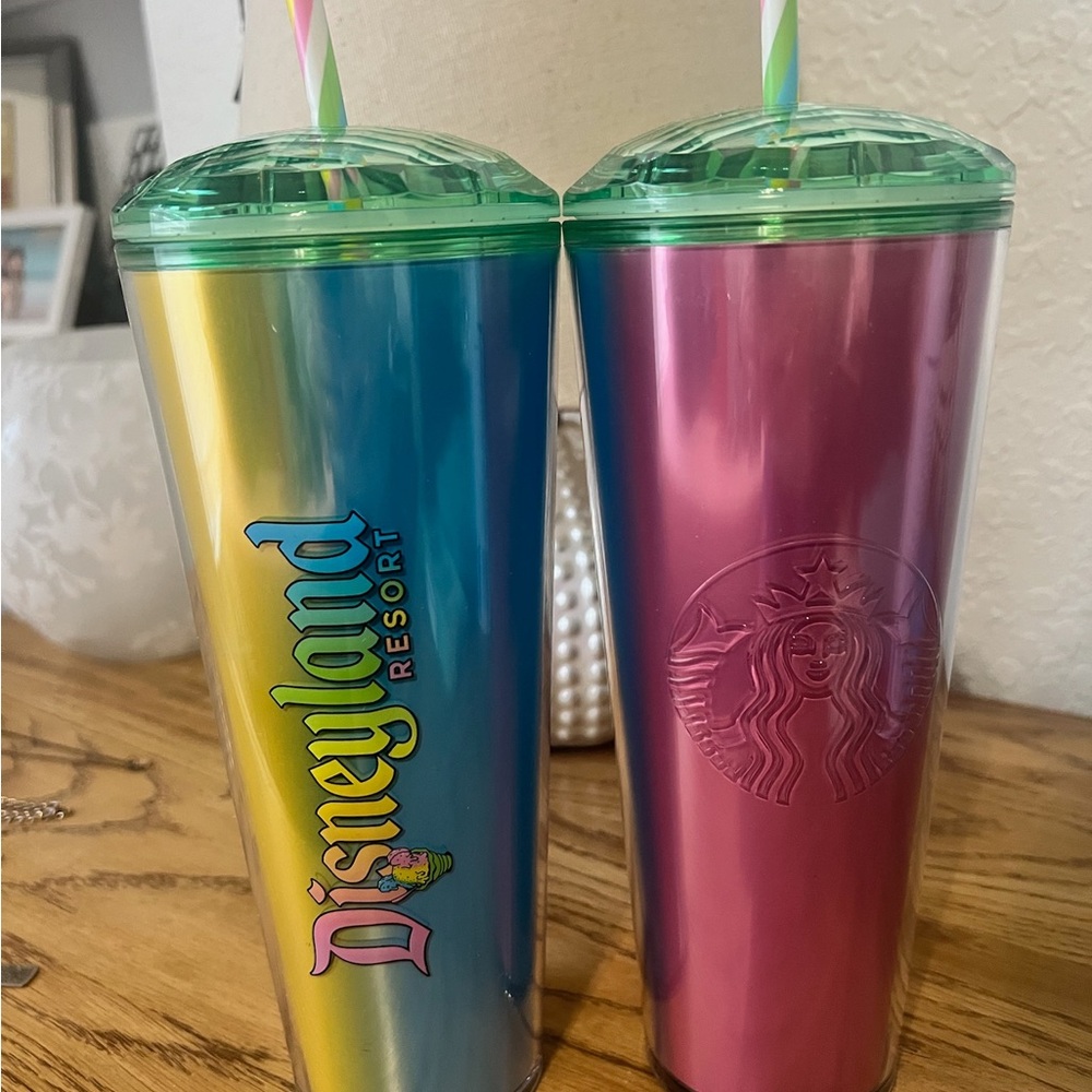 Starbucks Multicolored Starbucks Tumbler!